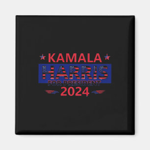 Íman Kamala Harris Para O Presidente 2024 Yard Sign Des