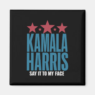 Íman Kamala Harris Se Você Tem Algo a Dizer, Diga