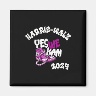 Íman Kamala Harris Tim W 2024 sim Kam Purple White T