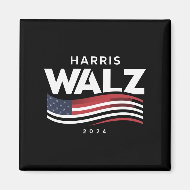 Íman Kamala Harris Tim Walz Valsa Eleição 2024 (Frente)