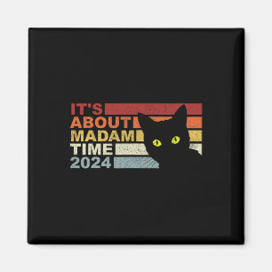 Íman Kamala Harris W Cat 2024 É Sobre Madam Time Pre