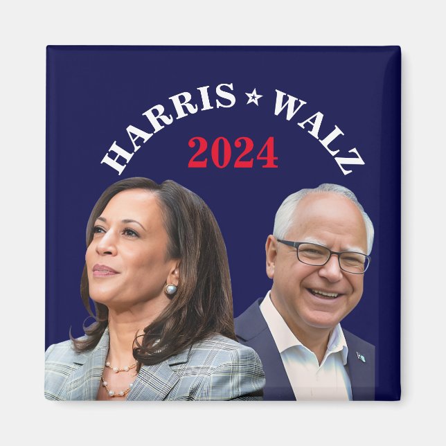 Íman Kamala Harris Walz Foto - Presidente Vice Fotos (Frente)