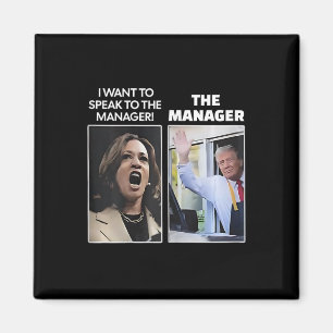 Íman Kamala Quero Falar Com O Gerente Trump Mcdona