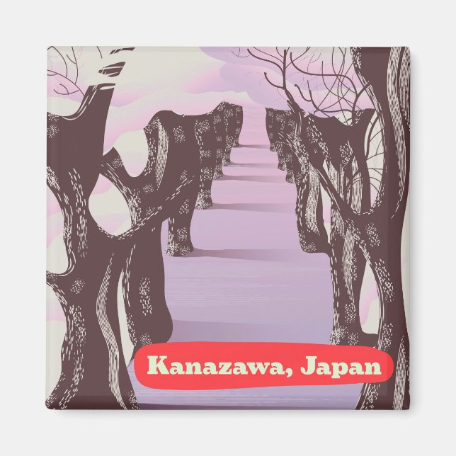 Íman Kanazawa, Japão Flor (Frente)