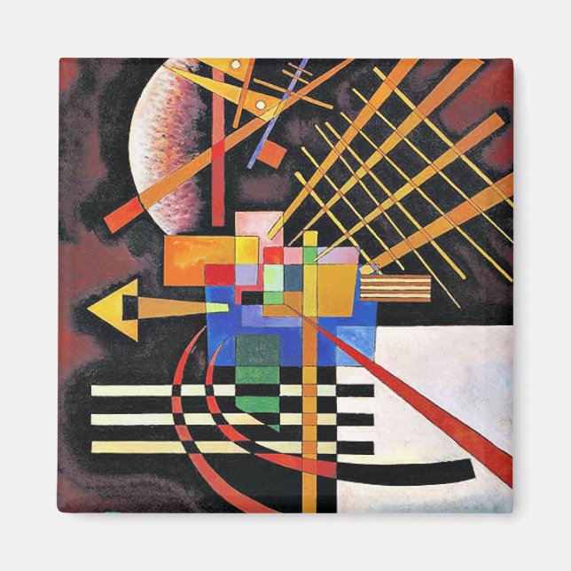 Íman Kandinsky - Acima e à Esquerda, (Frente)