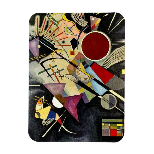 Íman Kandinsky - Acompanhamento Preto (Vertical)