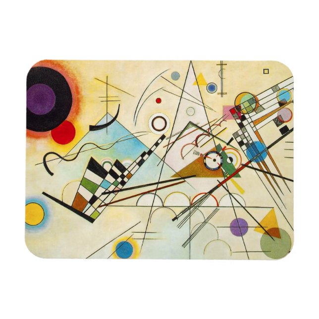 Íman Kandinsky Composição VIII Magnet (Horizontal)