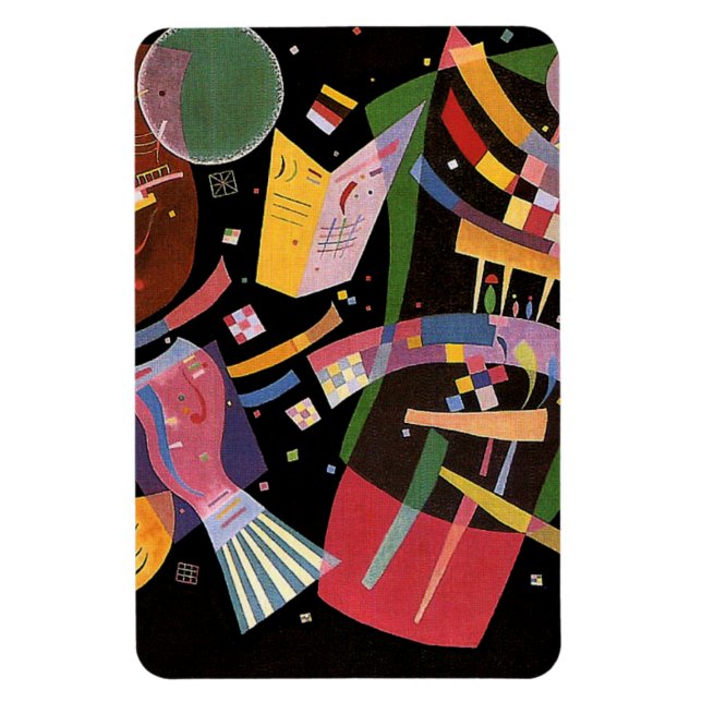 Íman Kandinsky trabalho de arte, Composição X, (Vertical)