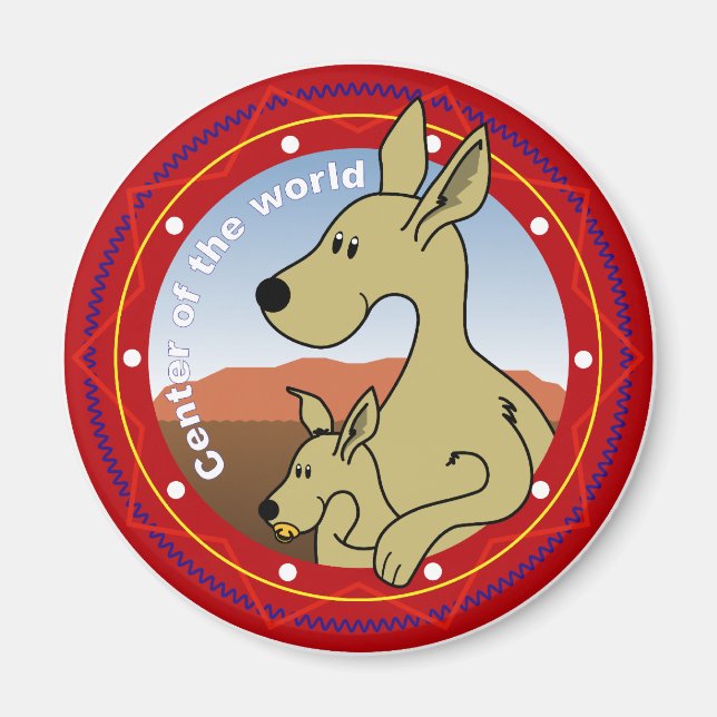 Íman Kangaroo (Frente)