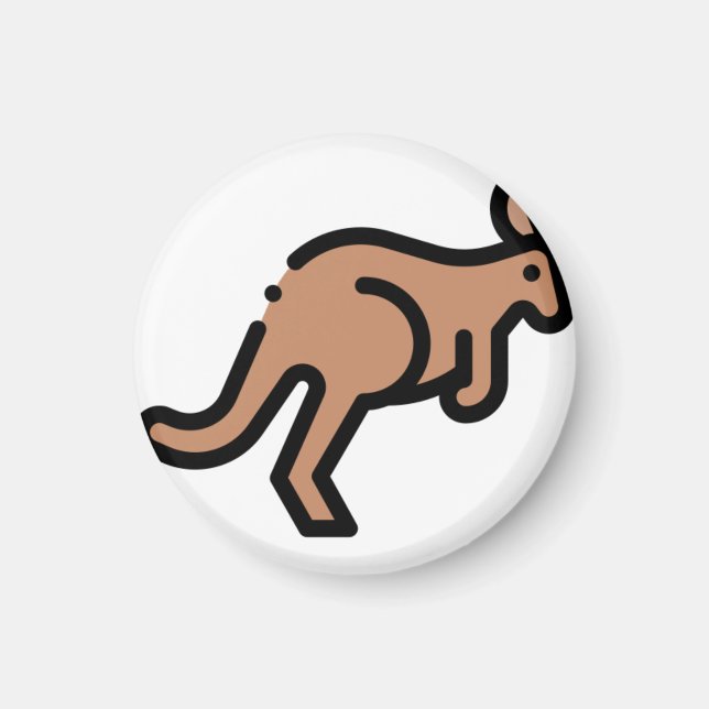 Íman Kangaroo (Frente)