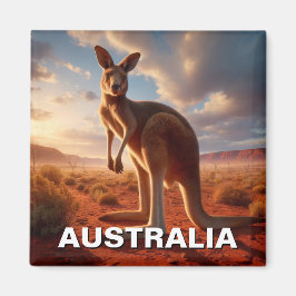 Íman Kangaroo no Exterior da Austrália