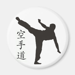 Íman Kanji alto do pontapé/karaté