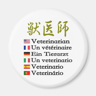 Íman Kanji Occupational Title [Veterinarian]