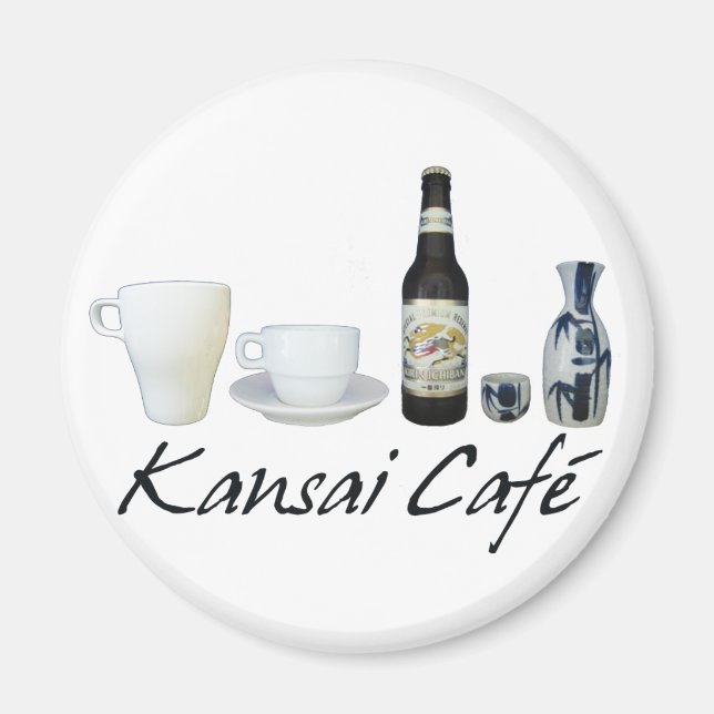 Íman Kansai Cafe - Magnet (Frente)