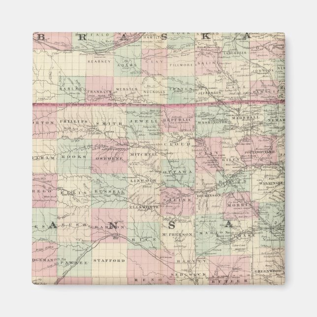 Íman Kansas e Nebraska (Frente)