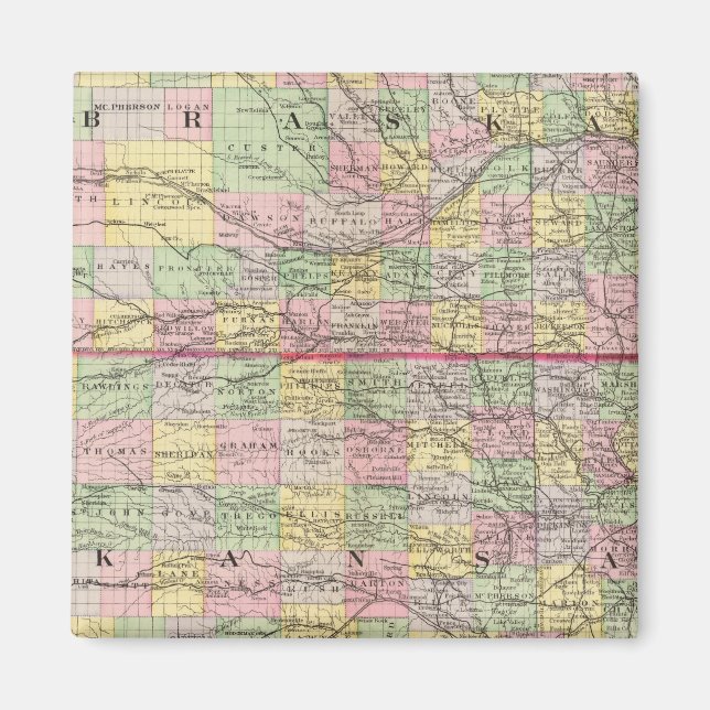 Íman Kansas, Nebraska (Frente)