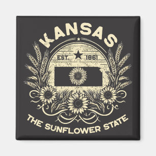 Íman Kansas The Sunflower State