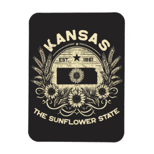 Íman Kansas The Sunflower State