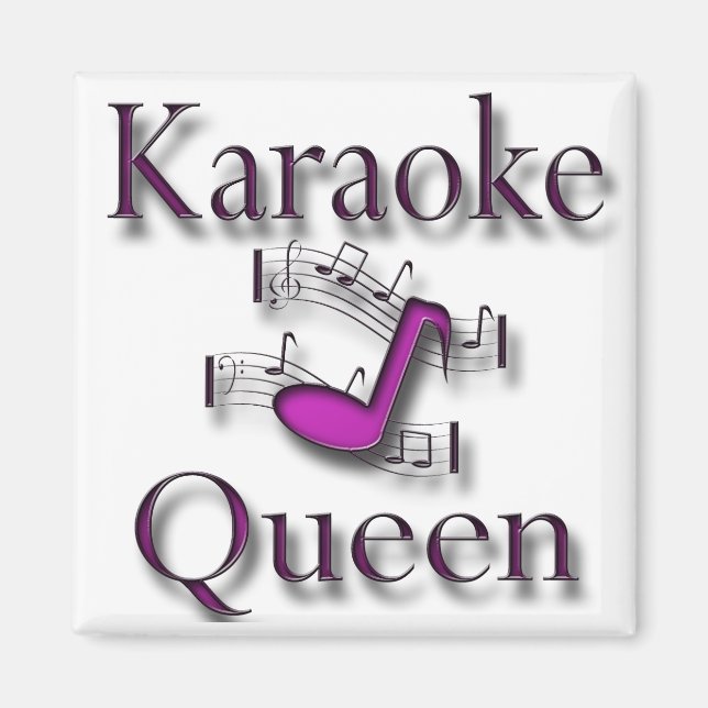 Íman Karaoke Queen (Frente)