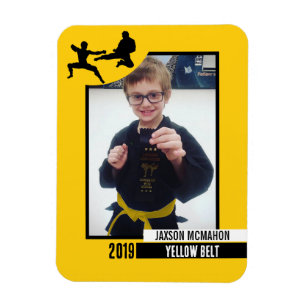 Íman Karate Belt Consegue Fotografia Flexível