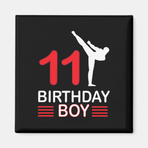 Íman Karate Birthday Tee Boy Gift Kids Taekwondo 3