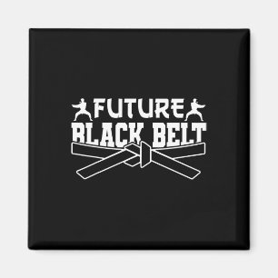 Íman Karate Black Belt Gi Futuro Cinturão Negro Uniform