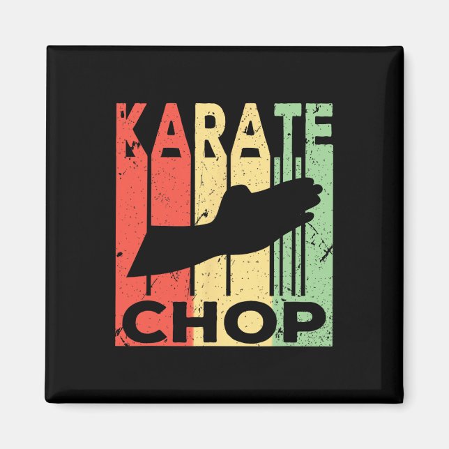 Íman Karate Chop Vintage  (Frente)