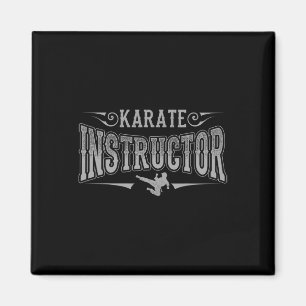 Íman Karate Instrutor Black Belt Artes Marciais Japones