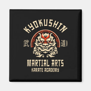 Íman Karate Kyokushin Artes Marciais Japonesas 