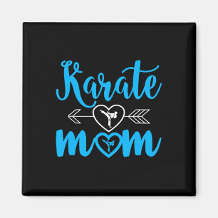 Íman Karate Mãe Engraçado Orgulho Mãe