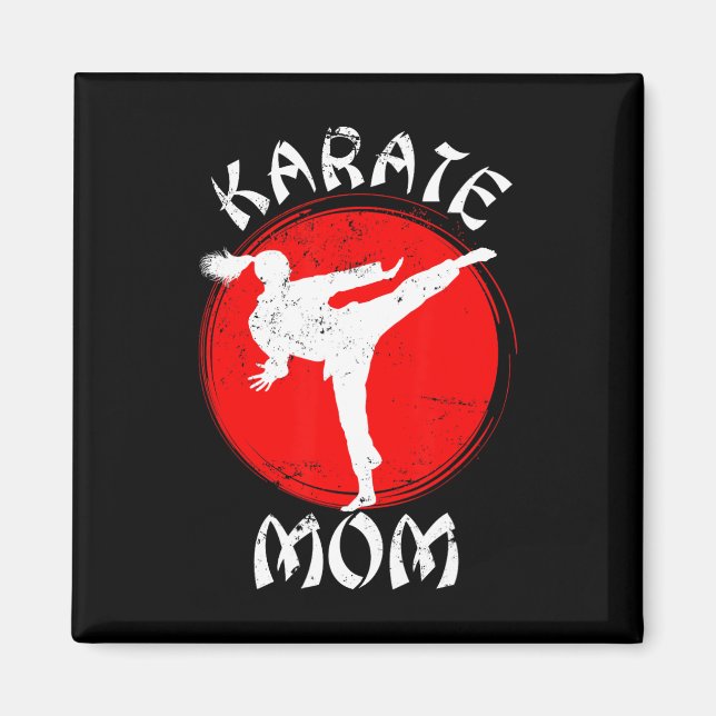 Íman Karate Mãe Karate (Frente)