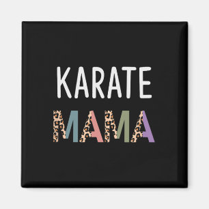 Íman Karate Mama Martial Art Women Gift - Karate engraç