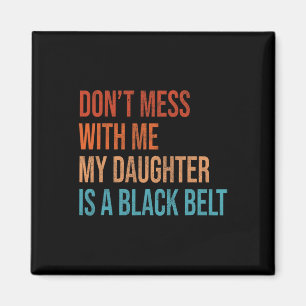 Íman Karate Mamãe Minha Filha É Uma Arte Marcial Negra