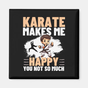 Íman Karate Me Faz Feliz Não É Muito Engraçado Karate