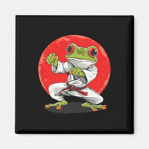 Íman Karate Sapo Artes Marciais Judo Sapo Kung Fu Sapo