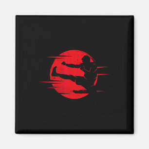 Íman Karate Sombra Judo Artes Marciais Japão Kung Fu Ta