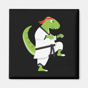 Íman Karate T-rex Legal no Dia das Bruxas do Dinossauro
