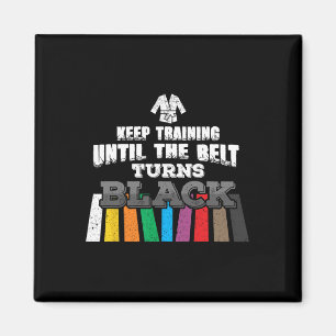 Íman Karate Taekwondo - Continue Treinando Até O Belt T