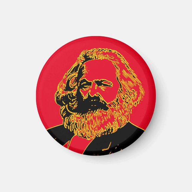 Íman Karl Marx (Frente)
