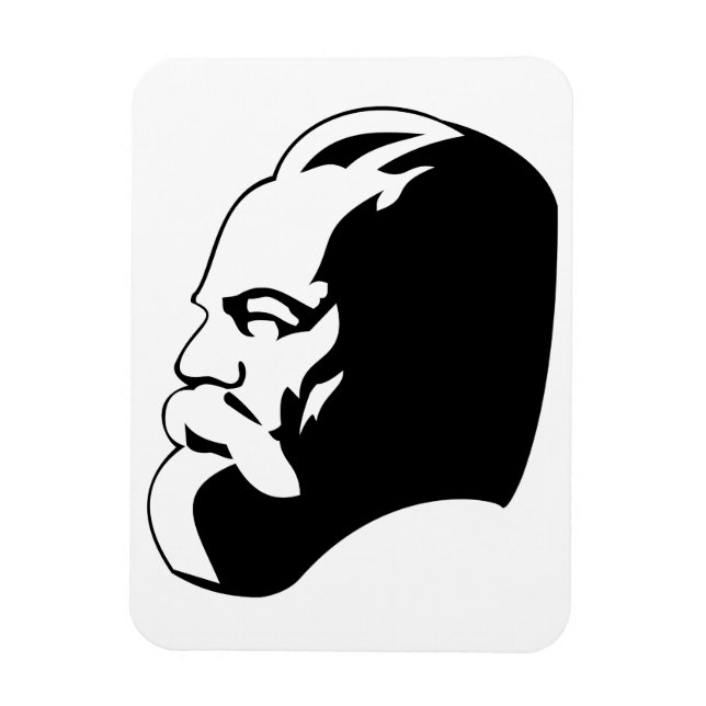 Íman Karl Marx, Communism, Socialism, Soviet Union (Vertical)