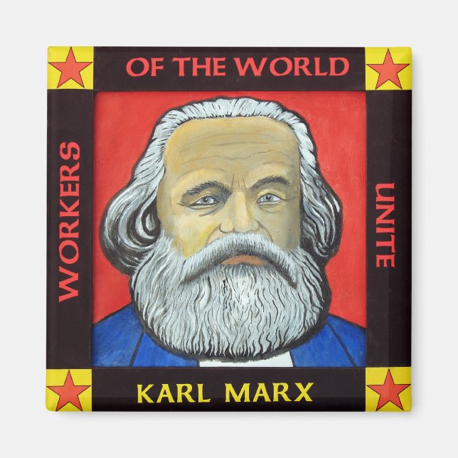 Íman Karl MARX Magnet (Frente)