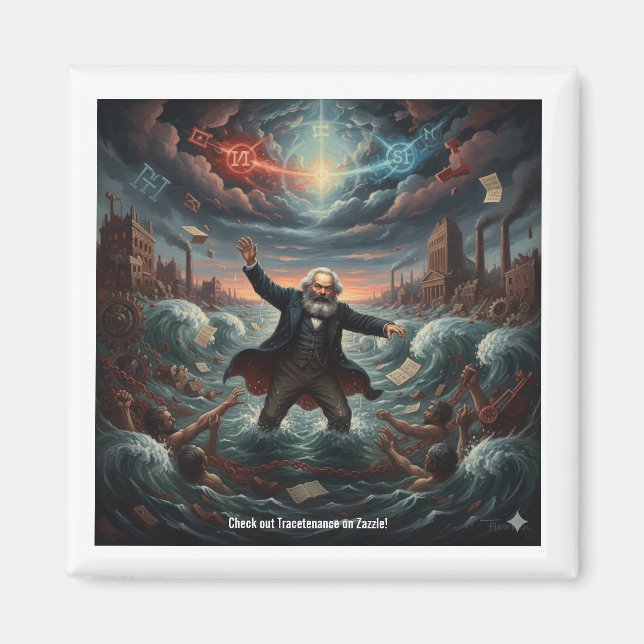 Íman Karl Marx Magnet (Frente)