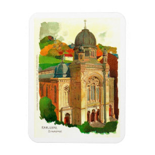 Íman Karlovy varia a sinagoga (de Karlsbad)
