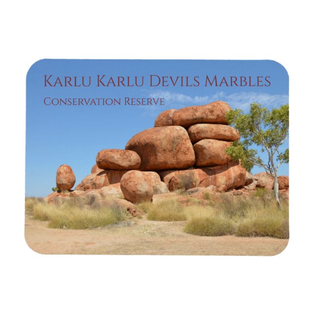 Íman Karlu Karlu Devils Marbles Austrália (Horizontal)