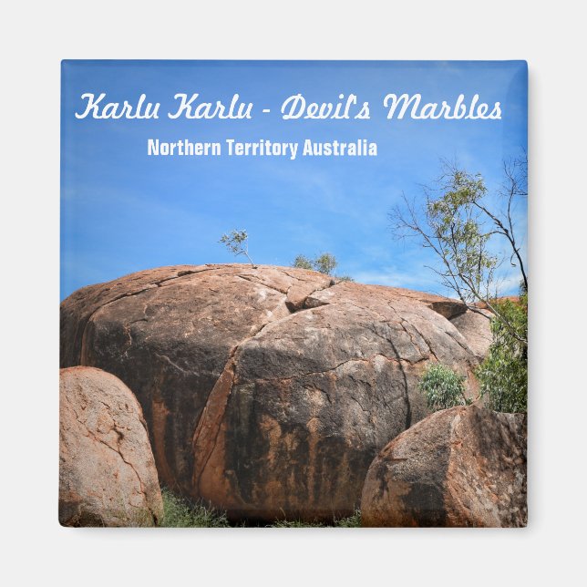Íman Karlu Karlu "Mármores do Diabo" (Frente)