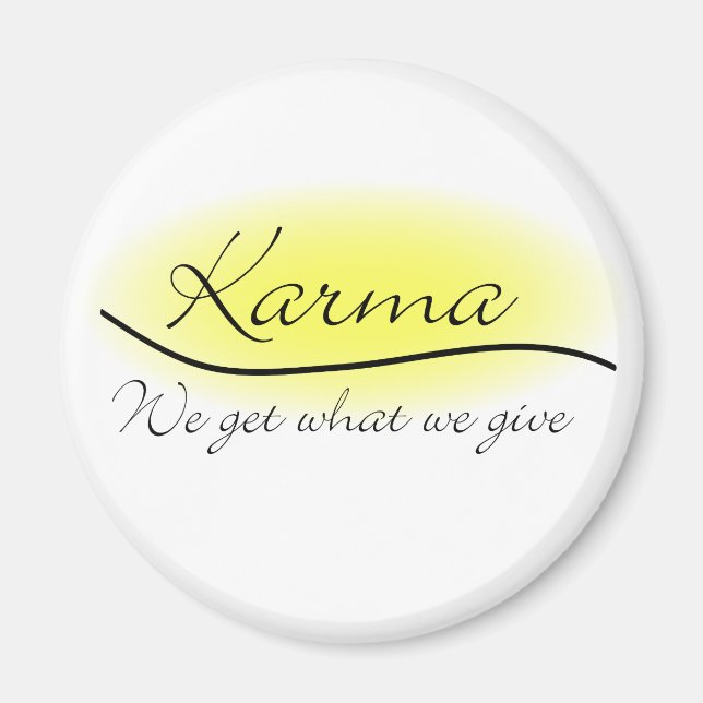 Íman Karma - Conseguimos O Que Damos (Frente)