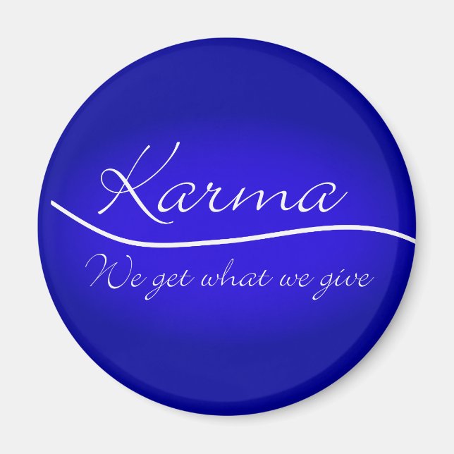 Íman Karma - Conseguimos O Que Damos (Frente)