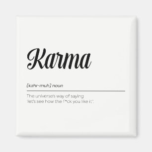 Íman Karma Definition Engraçado