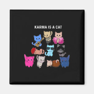 Íman Karma É Um Gato Engraçado Pássaros De Gato