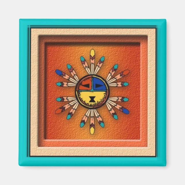 Íman Katchina Sun Face (Frente)